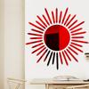 3D Sun Flower Mirror Wall Sticker DIY Sunshine TV Background Acrylic Mirror Stickers For Living Room Home Art Decal Decor