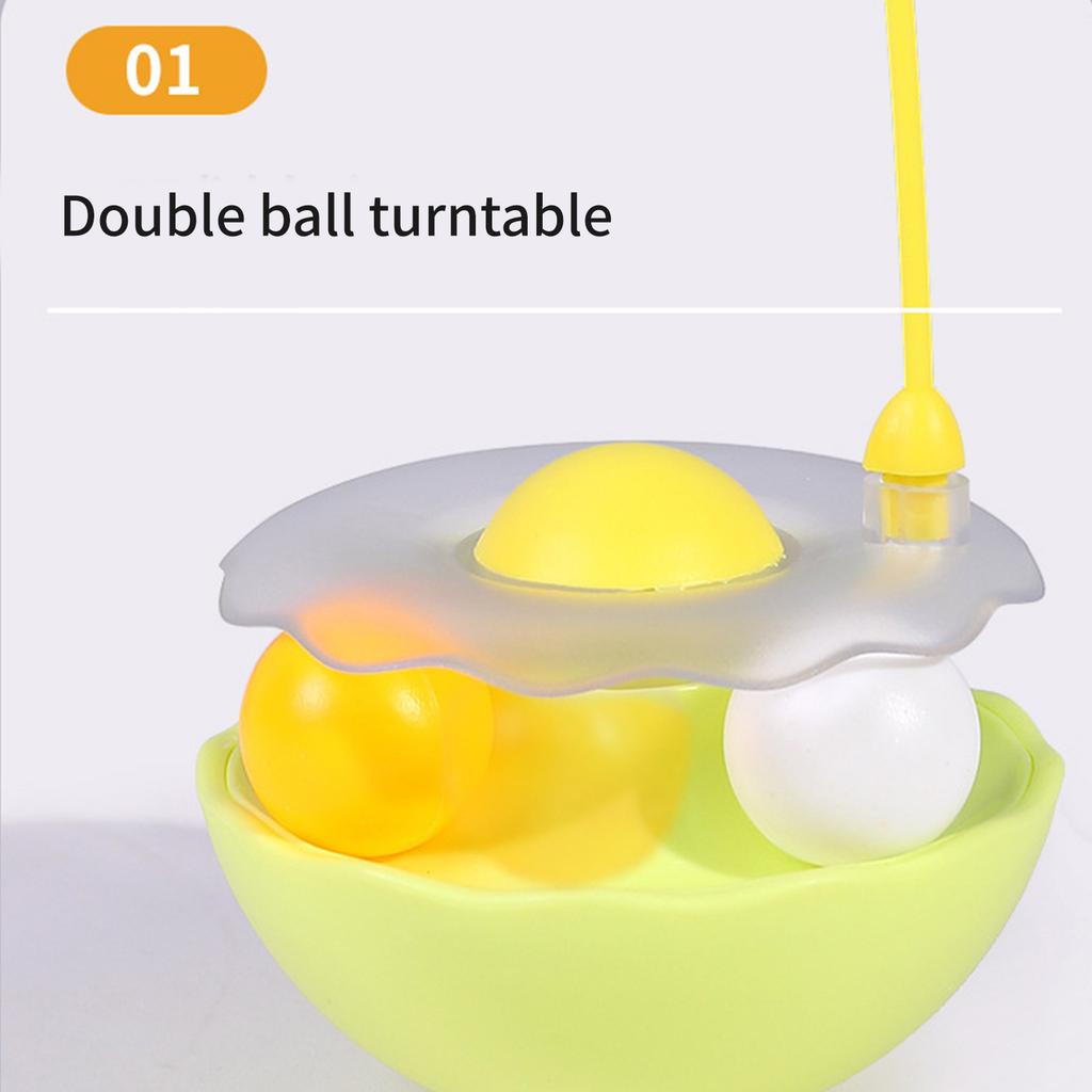 Wobbler Wand Cats Toy Funny Teasing Detachable Funny Exercise Teaser Toy for Felines with Wobble Detachable Wand