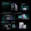 MIIIW 140W GaN Γρήγορος Φορτιστής PD με Οθόνη