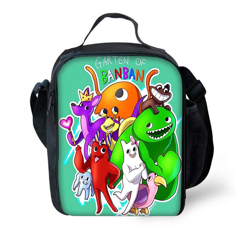 Garten of BanBan Kinder Schoolrugzak met Lunchtassen, Etui, Schooltassen voor Jongens Meisjes Beste Cadeau