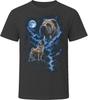 Shar Pei Howling At the Moon T-Shirt