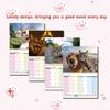 2026 Wall Calendar Funny Cats Wall Hanging Calendar Jan.2026 - Dec.2026 12-Month Planner for Home Office