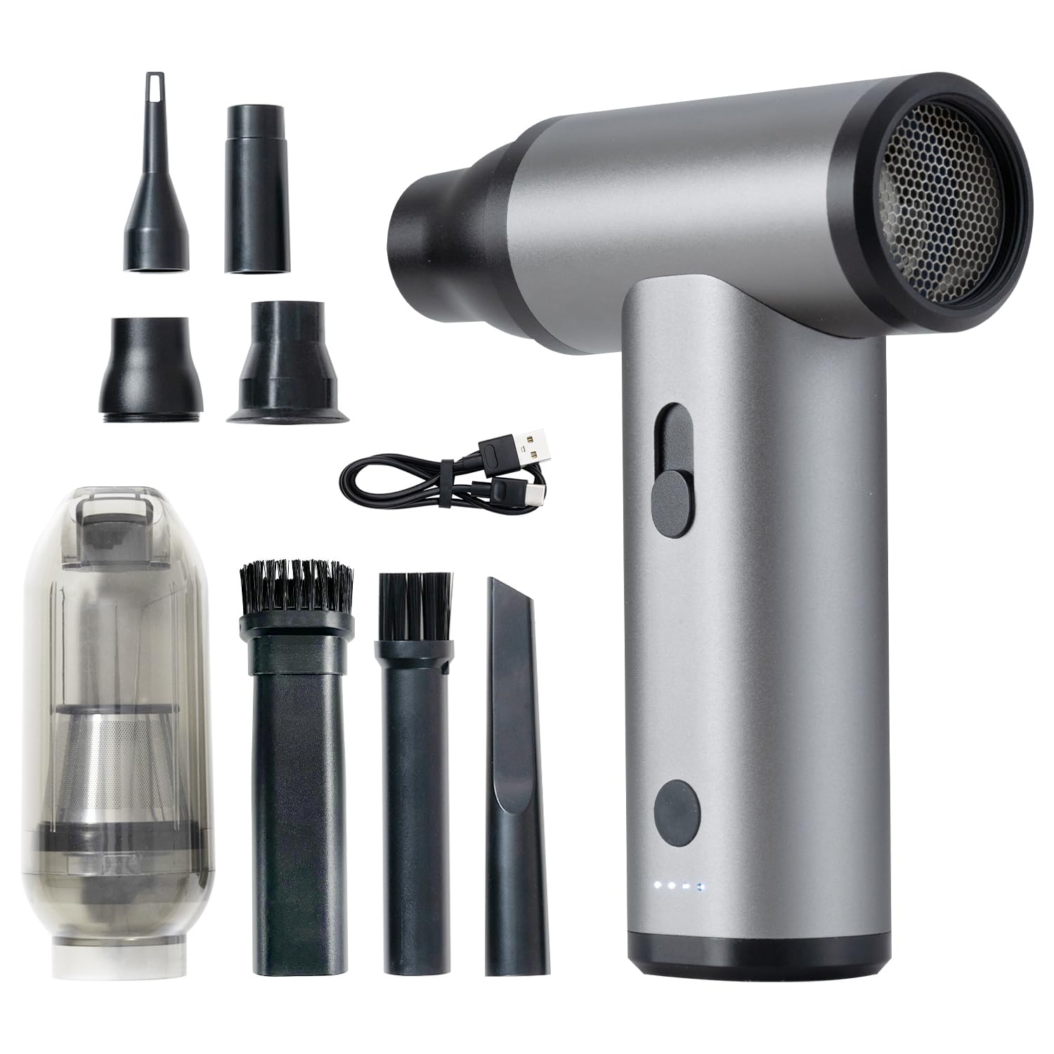 

SEIWA Электрический воздушный пылесос Маленький ручной пылесос Воздуходувка USB Перезаряжаемый Беспроводной IMP301 Зарядка аккумулятора 180 минут Низкий 12 минут Высокий об/мин