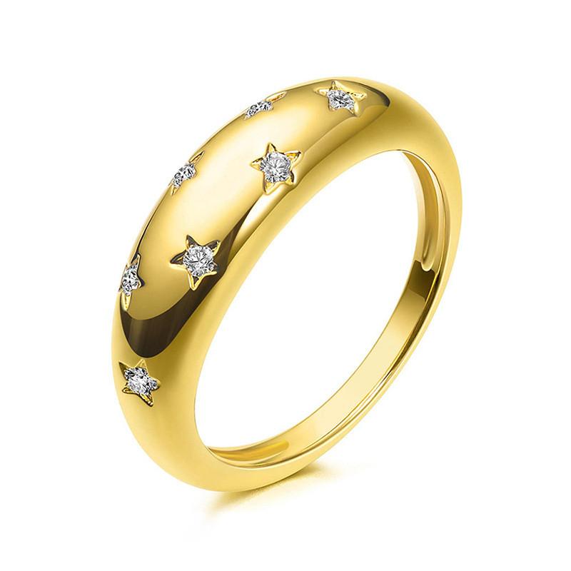 

Кольца со звездами для женщин, модные свадебные аксессуары, романтические женские кольца, ювелирные изделия для вечеринок, необычный подарок 9
