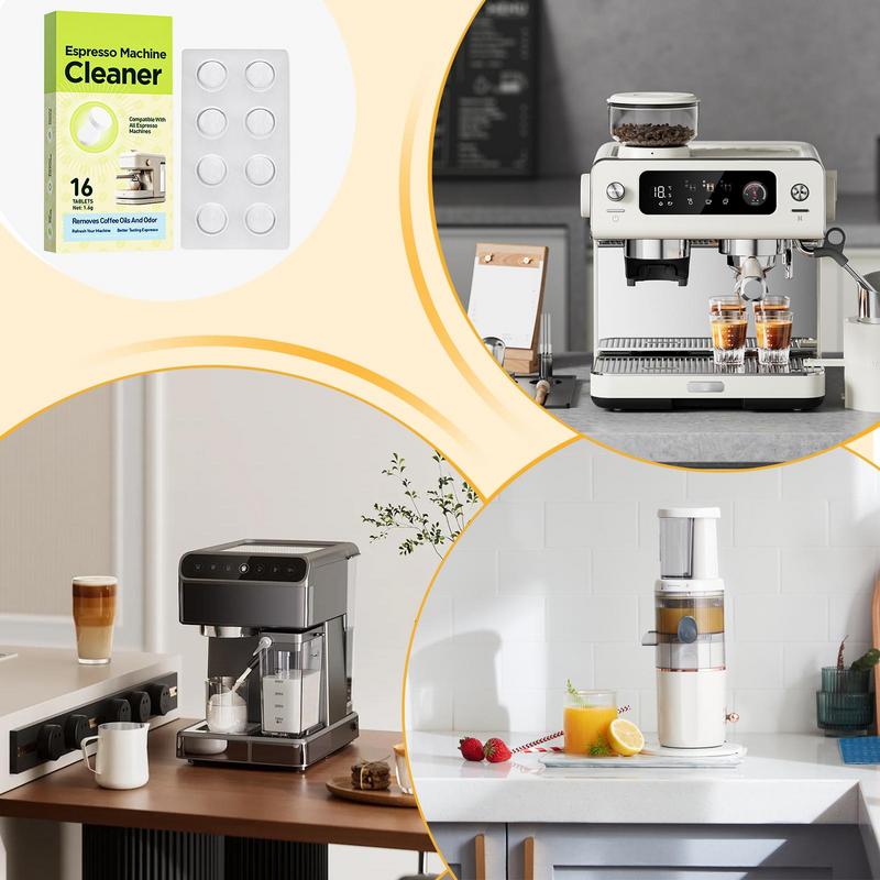 Cleaning Tablets for Coffee Machine Cleaner Descaler Tablets Safe & Effective Descaling Tablets for All Coffee Espresso Machine