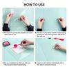 Multi-Purpose Craft Cutting Mat with Grid And Ruler Non-Slip PVC Pad for DIY Stamping Stenciling Lightweight Reusable Precise Measurement Mat for Home