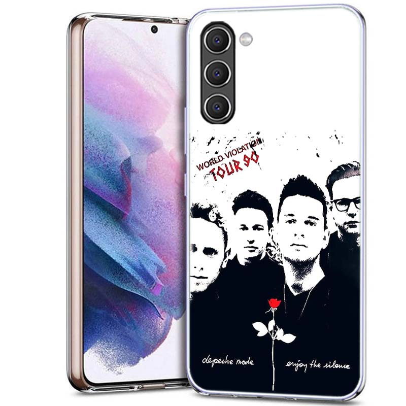 Rock Band Depeches Modes Phone Case for Samsung A54 A14 A24 A34 A17 A37 A57 A55 A35 A25 A15 A13 A23 A33 A53 A07 A05S A04S A03 A7