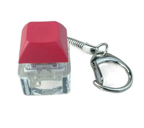 Keyboard Multi-Color Keychain Funny Pass The Boring Time Executive Desk Toy Keyboard Clicker Toy Relaxing Toy For Adults Kids