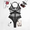 Aduloty Dámské sexy spodní prádlo duté síťované perspektivní ohlávka sling body letní tenké módní pokušení erotické spodní prádlo