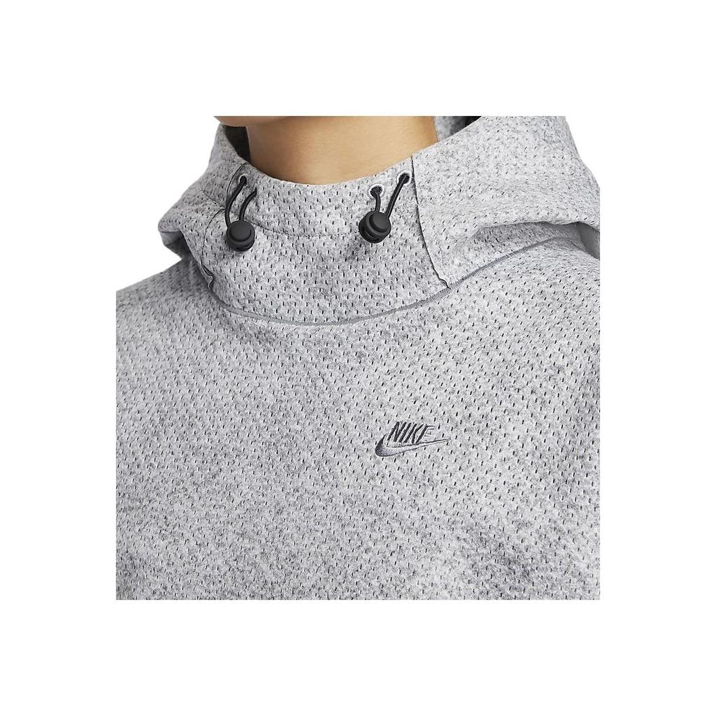 Nike Forward Series Solid Color Loose Fit Casual Hoodie Women hoodies Smoke-Gray FN0297-077