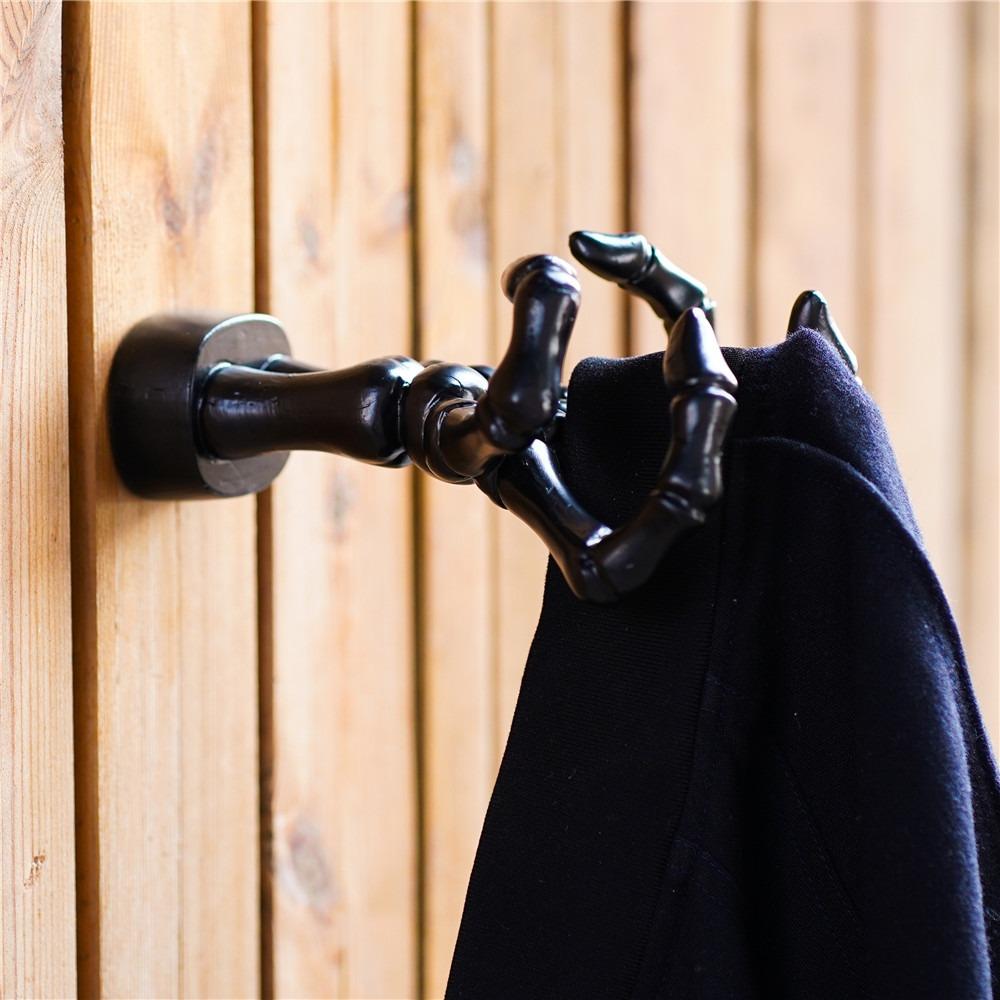 

Storage Hook Ghost Hand Wall Hook Skeleton Hand Skull Hand Statue for Bag Key