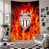 Monaco FC Wall Tapestry Home Decor Wall Hanging Cloth for Bedroom Living Room Background