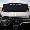 Dashboard Flannel Dash Cover Mat For Toyota Corolla 2014 2015 2016 2017 2018 Flannel  Fit Toyota Corolla Accessories Dash Cover Black Trim (Corolla