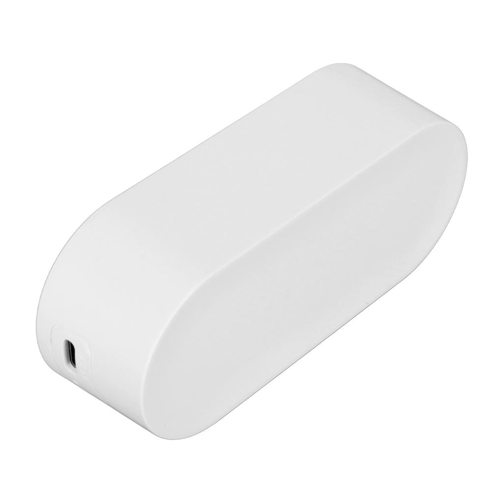 Bluetooth 5.0 Speaker Mirror Clock Heavy Bass FM Radio Rechargeable Digital Alarm Clock with Dual