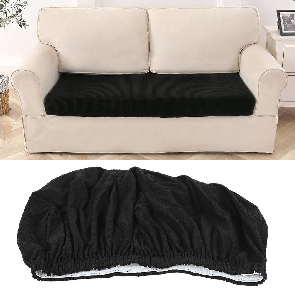 Waterproof PolyesterSofa Seats Covers Washable Breathable Slipcover Home Furniture ProtectorBlack