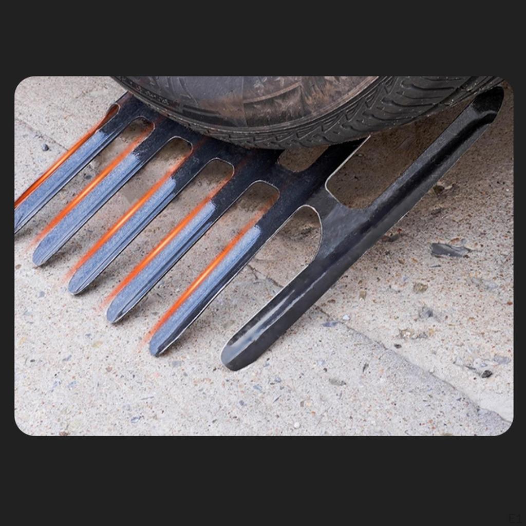 Steel Drain Spade Sifting Head Portable Reusable Tool Sieve for Sewer Drainage Digging Harvest