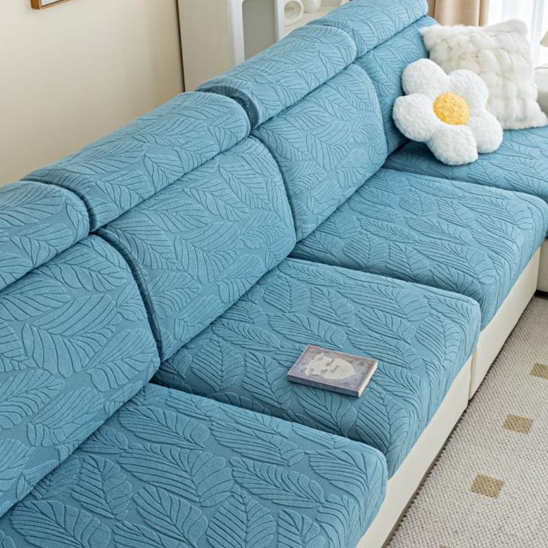 Elastic Sofa Cover Cushion Cover Sofa Hat Solid Color Sofa Cover All-inclusive Four Seasons Universal Cover Sofa Cushion Cover