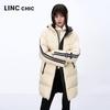Women's Mid-Length Loose Fit Puffer Down Jacket