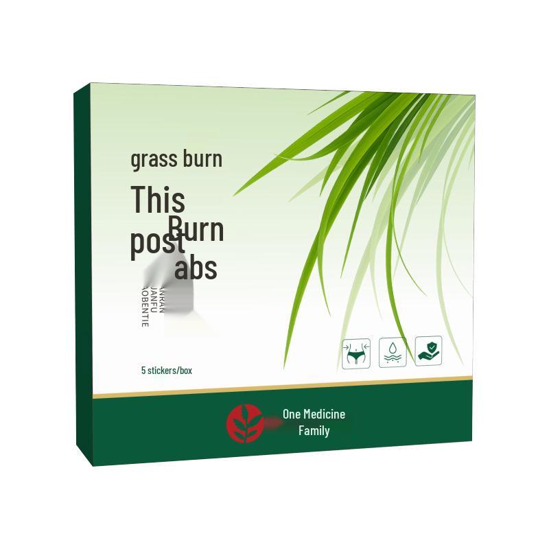 

Травяной мини-патч для сжигания жира на животе - Портативный сжигатель жира на пупке 5 Patches + 5 Pills/Box, Large 52*16