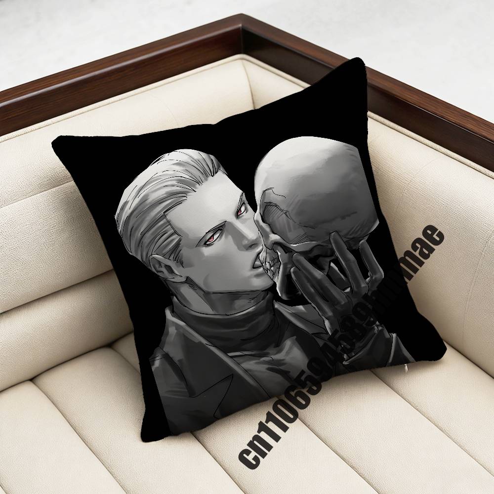 For R-Resident Evil Albert Wesker Throw Pillow Case Sham 45X45Cm Decoration Square Bed Pillowcase Pad Cover