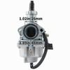 Manual Choke PZ26 Carburetor Replacement for CRF100F CB125S XL125S, Metal 26mm Carburetor for Garage Repair