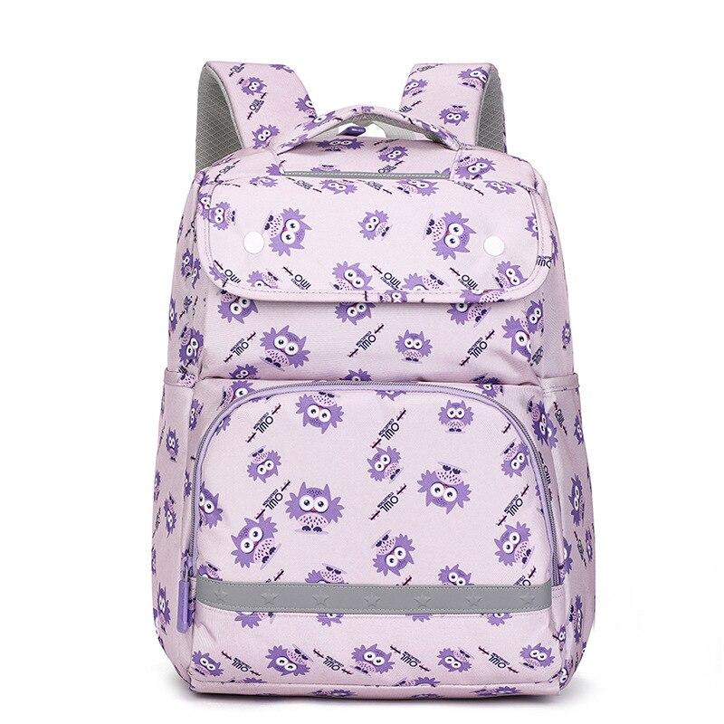 owl print backpack