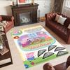 Peppa Pig Customize Text Area Rug Perfect for Decorate room Dining Room Hallway Living Rooms Anti-slip Rug Anime Office Decor Spiritual Gift