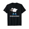 Bock Auf VGeln Funny Saying Ambiguous Sheep T Shirt Black Vintage Comfortable Soft Fashion Versatile Breathable Casual