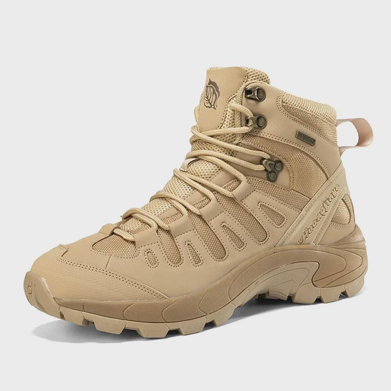 

«Новые тактические водонепроницаемые военные ботинки — дышащая, альпинистская, боевая, морозостойкая, прочная, тренировочная обувь». 47 чёрный