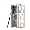 Christmas House Magnetic Transparent Full Coverage Case for iPhone 15/16/17 Pro Max