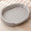Summer Cooling Pet Cat Bed Cushion Ice Pad Non-slip Dog Sleeping Elliptical Shape Mat for Puppy Dogs Cats Pet Kennel