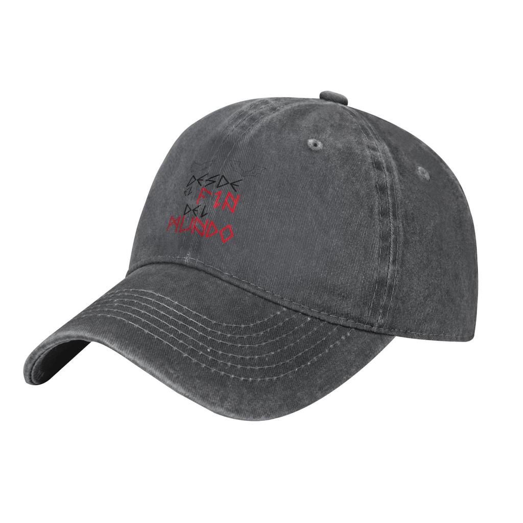 Duki Phrase From the end of the world  Men Baseball Cap Distressed Denim Hats Cap Vintage Running Golf Gift Snapback Hat