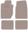 Beige Velour Floor Mats For: Dodge Durango I SUV (1997-2003)