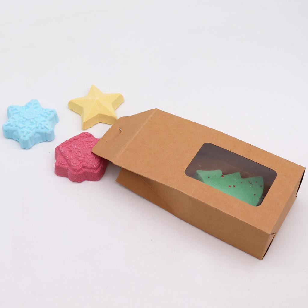 Bath Bomb Gift Set Christmas 4 Pack