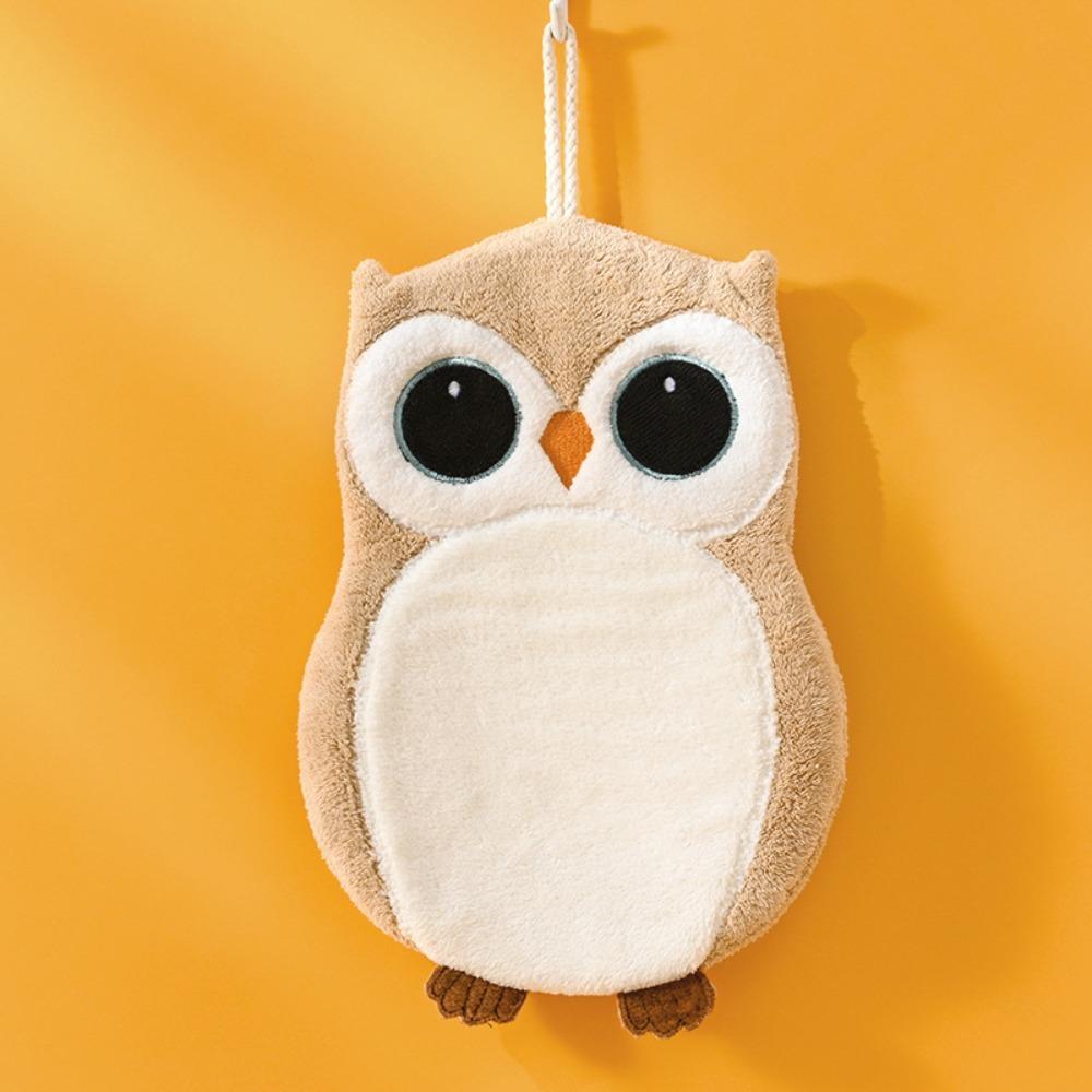 Cartoon Animal Coral Velvet Towel Quick Drying Hand Towel High Quality Cleaning Cloth Rag