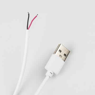 5V Kapcsolóüzemű Tápegység Kábel 1M/1.5M USB A dugó 2 eres csatlakozókábel 501 Be Ki Gomb 2A LED Szalag Lámpa Izzó Lámpa számára