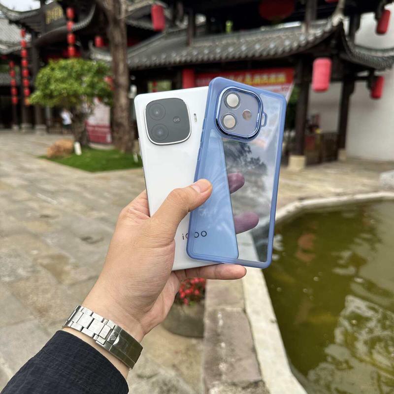Für Vivo IQOO Z10 Turbo Pro Hülle Vivo IQOO Z9 Turbo Handyhülle iqoo z9 turbo + Plus Abdeckung Stoßfest Vergoldung Silikon Rückseite