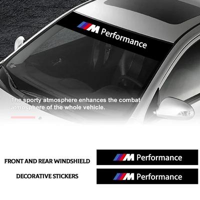 Car Front Windshield Stickers Front and Rear Decorative Emblem for BMW E30 E34 E36 E39 E46 E53 E60 E70 E71 E85 E87 E90 E91 E92