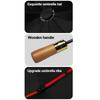 Wood Handle Folding Sun Umbrella 108 Bones Business Umbrella Automatic Umbrella  Rain and Sunshine