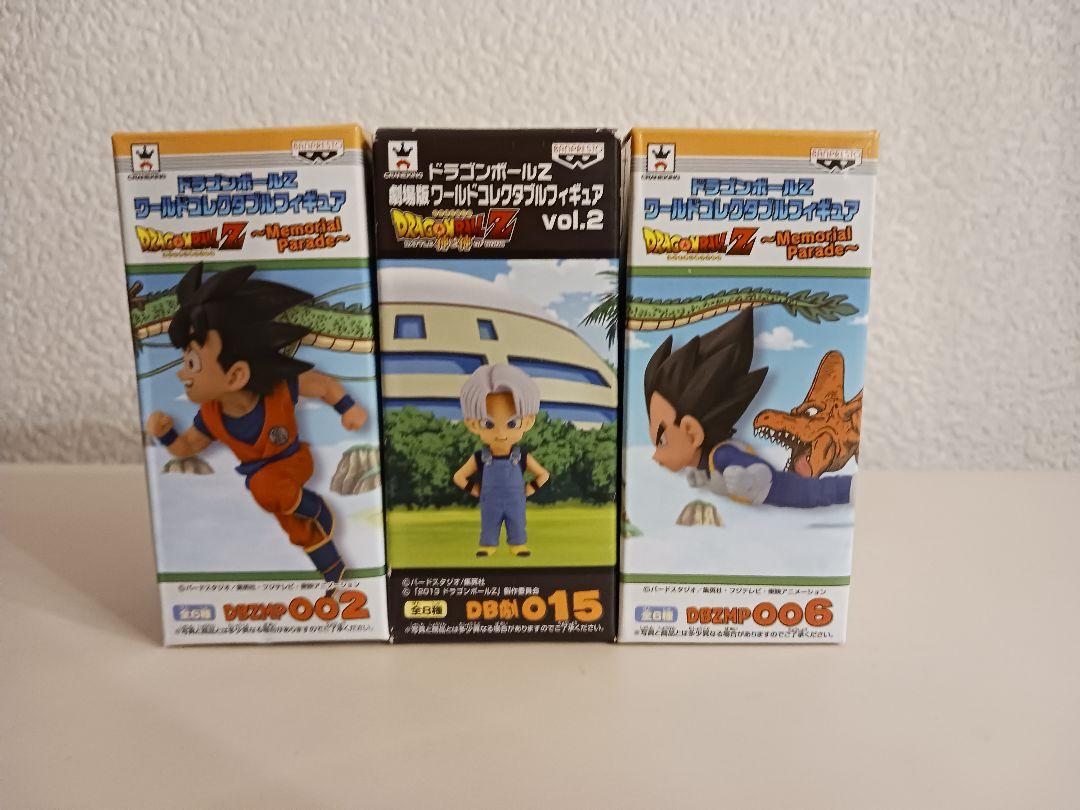 

[Б/У] Dragon Ball Z World Collectible Figures (3 шт.)