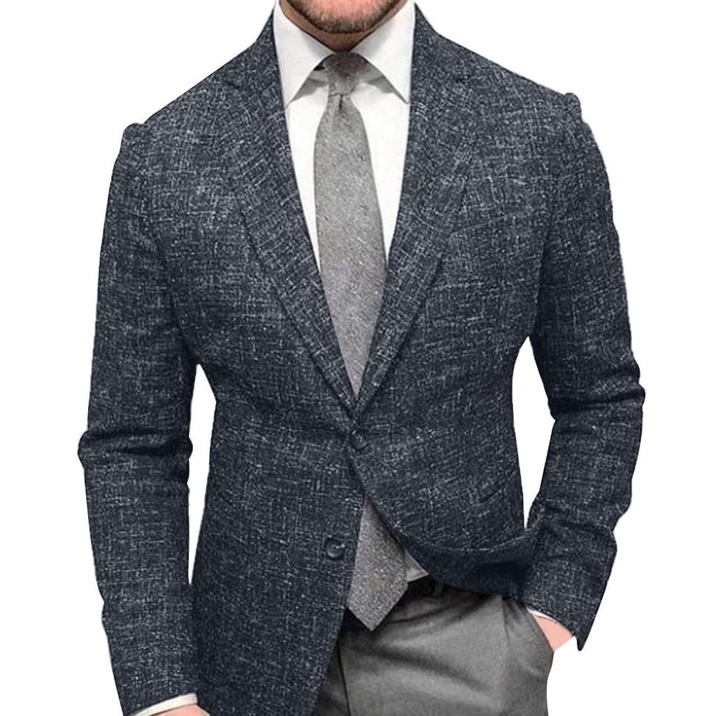 Abiti su misura monopetto skinny uomo stile inglese blazer cappotti in abiti taglie forti