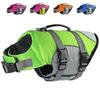 Tinsin Pet Life Jacket for Dogs, Swimming Floating Vest, Life Jacket for Pets To Play In the Ocean, Float for Dogs To Swim Safely, Green