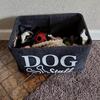 1 Piece Spacious Felt Pet Toy Storage Box - Suitable For Dog Toys, Blankets And Accessories, And Miscellaneous Storage Basket.