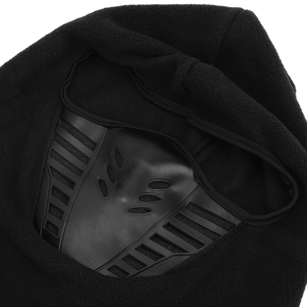 Full Face Cover with Brthable Mesh Silicone Panel Winter Fce Neck Warmer for Riding