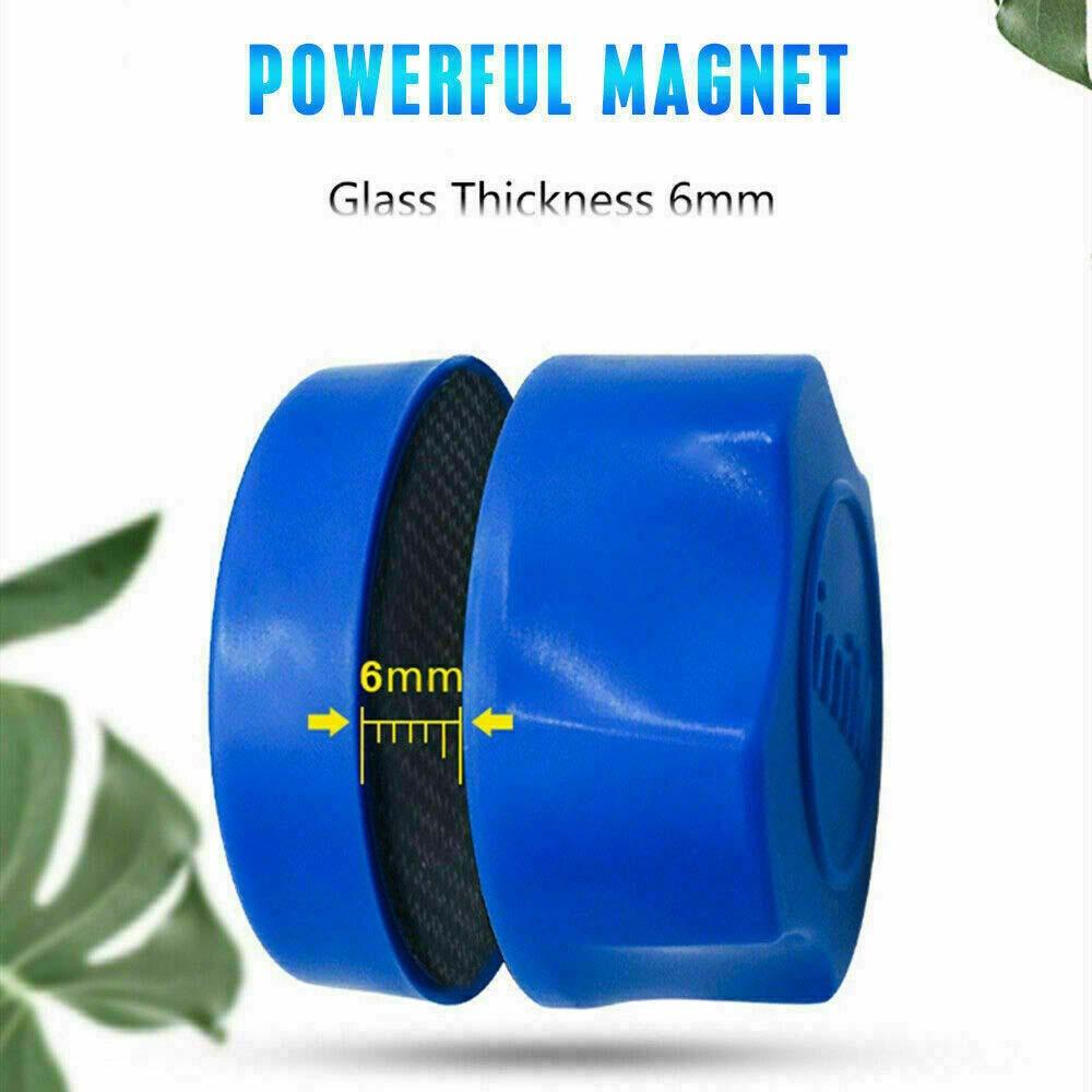 Glass Wiper Fish Tank Scrubber Cleaner Magnetic Brush Algae Scraper Cleaning Sponge Window Cleaner
