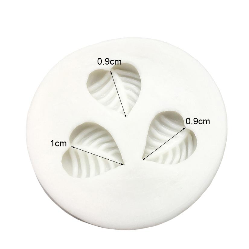 

Маленький лист силиконовая форма для сахарного ремесла инструменты из смолы форма для выпечки кексов инструменты для украшения торта помадкой