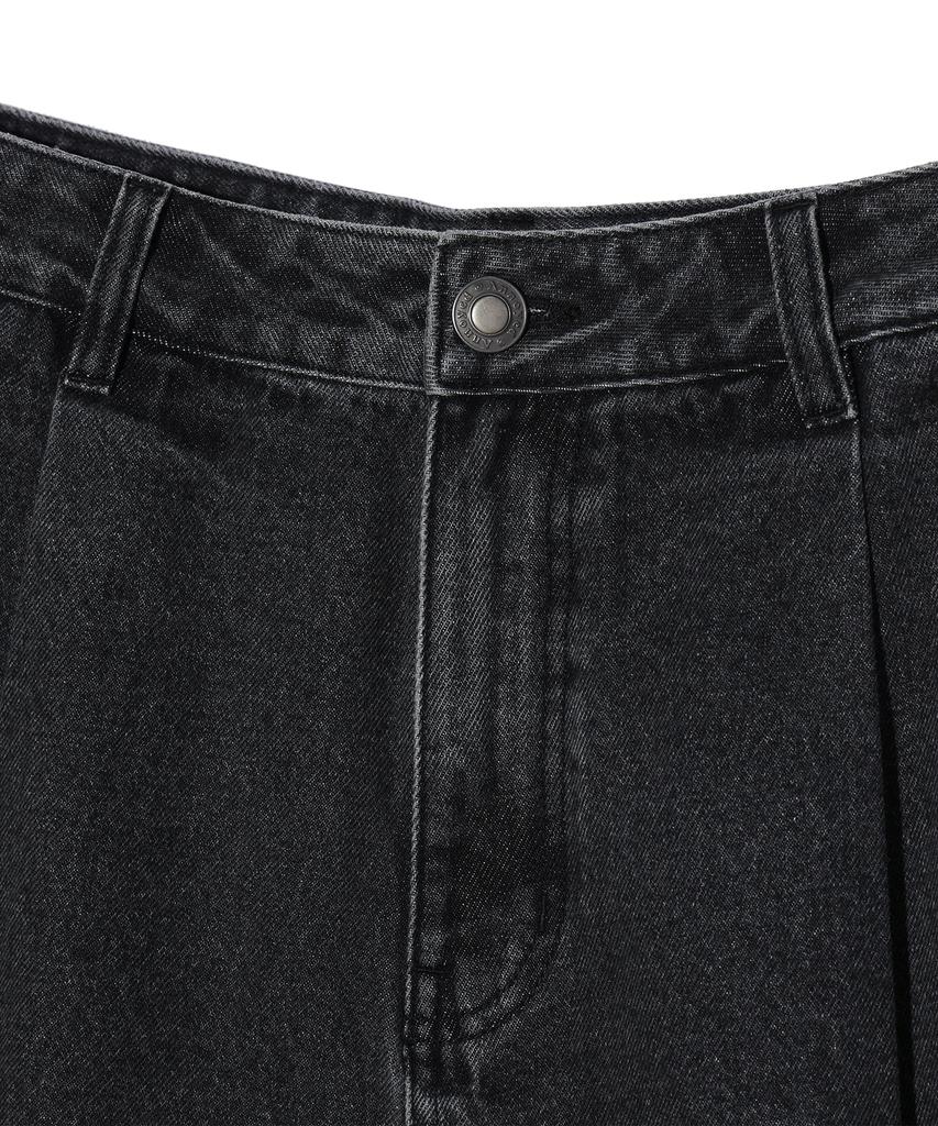 Eonoideu Single-Pleat Cargo Bermuda Shorts Black (Lp2Du394-076)