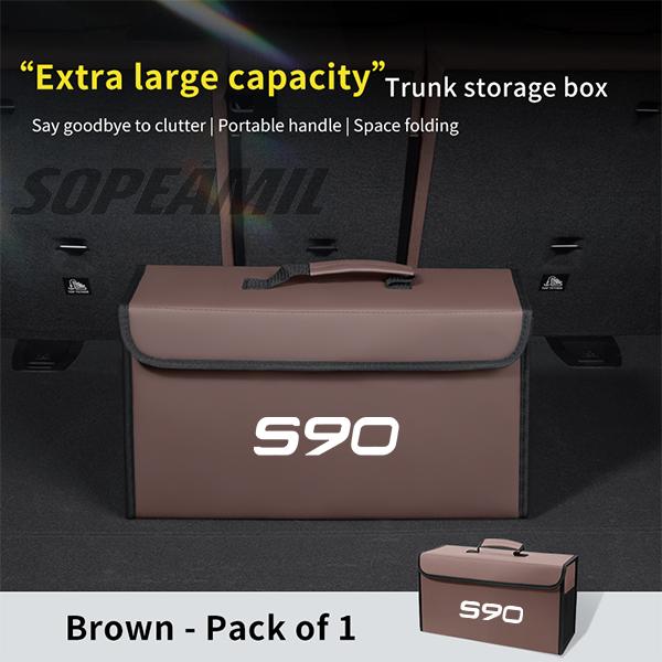 Volvo XC40 XC60 XC70 XC90 V40 V50 V60 V70 V90 S40 S60 S80 S90 C70 Car Trunk Storage Box Organizer Foldable Stowing Tidying Bag