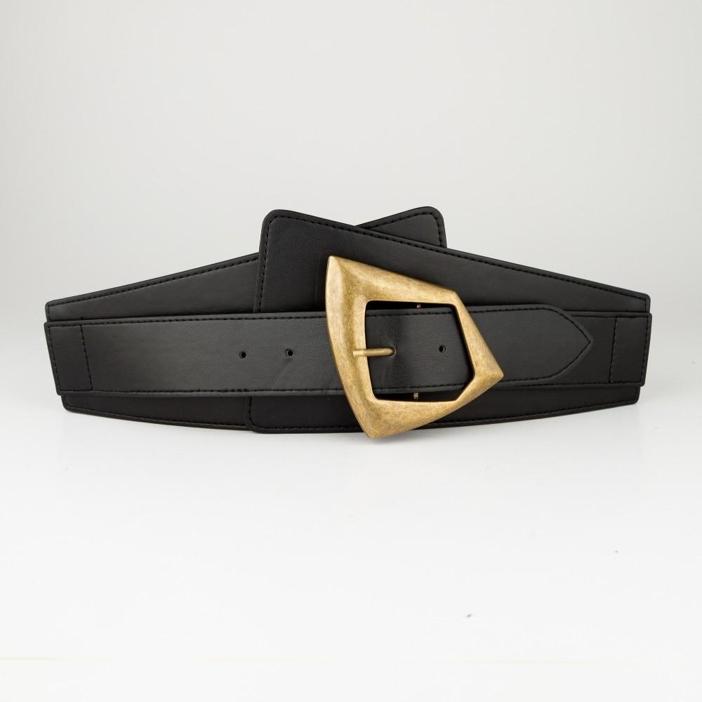 

Leather Shirt Wide Belt Gift Corset Belt Fashion Decorative Belt Dress чёрный