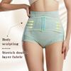Flarixa M-XXXL Waist Trainer Body Shaper Mid Waist Slimming Sheath Woman Flat Belly Shaping Panties Buckle Postpartum Shapewear Pants